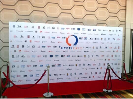A Media Wall for US China Film & TV Industry Expo