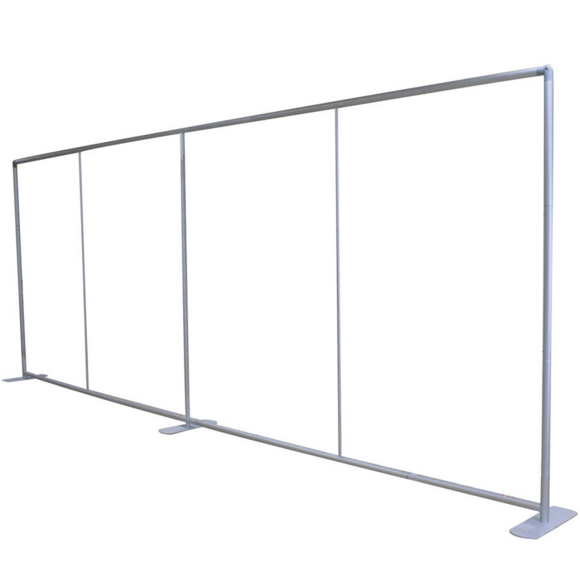 8 by 20 foot frame for Fabric Stretch Display