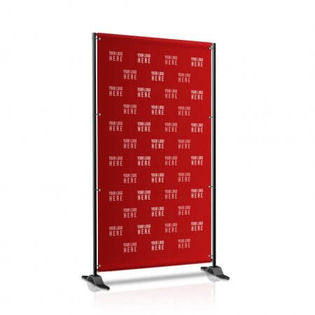8 by 4 foot step and repeat backdrop