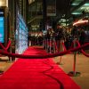 One of our 8' x 20' Fabric Stretch Displays at the Denver Film Festival!