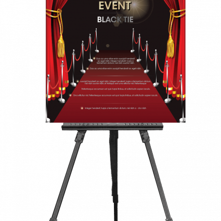 Custom Poster Red Carpet Event