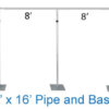 pipe and base stand