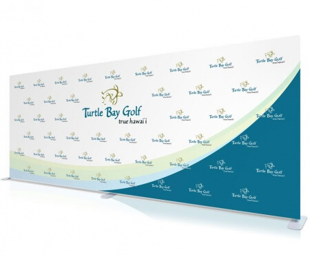 8 by 20 foot Fabric Stretch Display