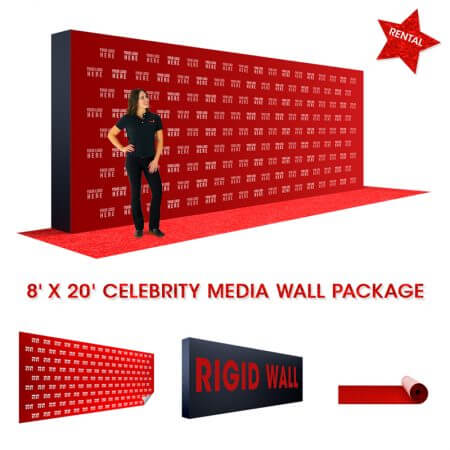 Celebrity Media Wall Rental Package