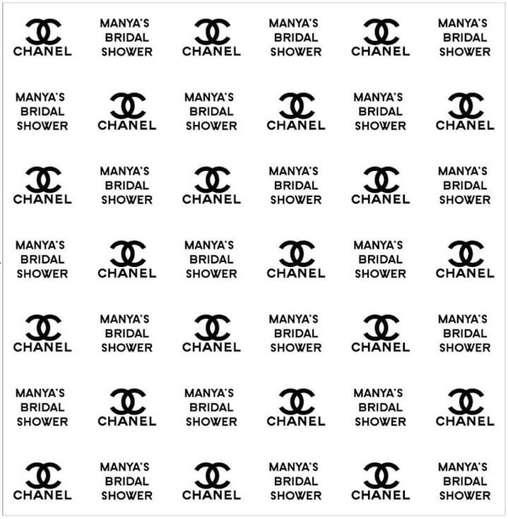 chanel step and repeat