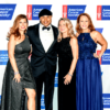 American Cancer Society group and LL Cool J in front of step and repeat for a wonderful charity event.