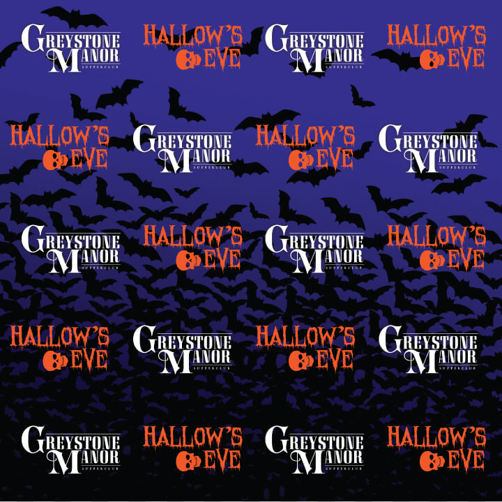 Spooky Greystone Manor backdrop