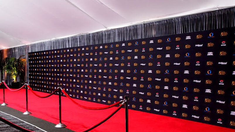 A huge Media Wall for the Golden Screen Awards