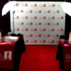 Step and Repeat LA Trade show booth in Boston