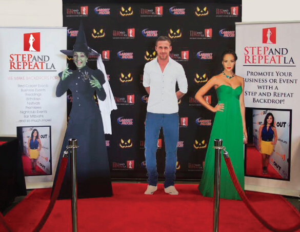 Trade show package designed for Halloween Booths by Step and Repeat LA