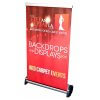 A retractable banner stand