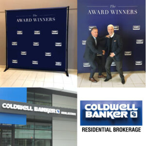 The Office Awards Backdrop for Coldwell Banker International Beverly Hills South