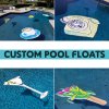 Custom cut Pool Floats
