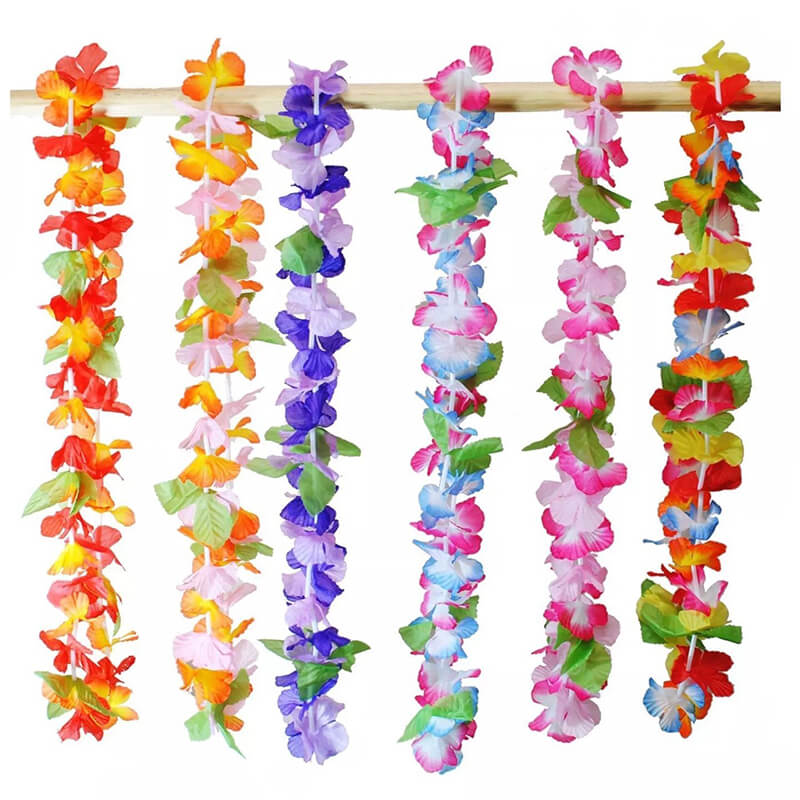 Beautiful, vibrant leis to add a tropical twist to your event!