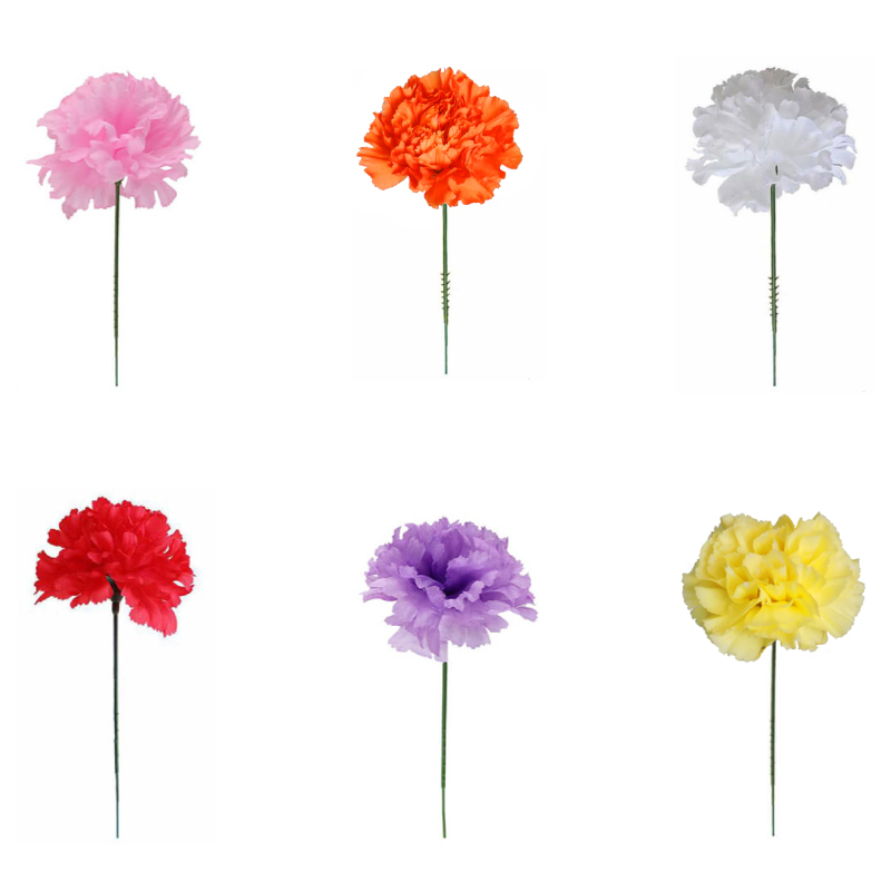 Beautiful Silk Carnation Flowers / Rental
