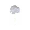 A white carnation silk flower