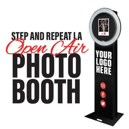 Step and Repeat LA Open Air Photo Booth