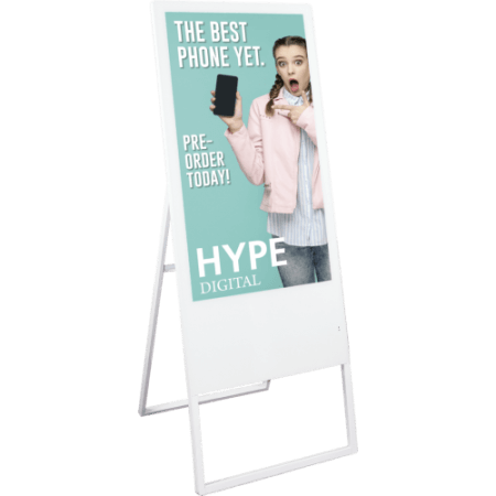 The Hype Digital Banner is an impressive LCD display that is eye-catching for any event!