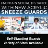 sneeze guard plexi