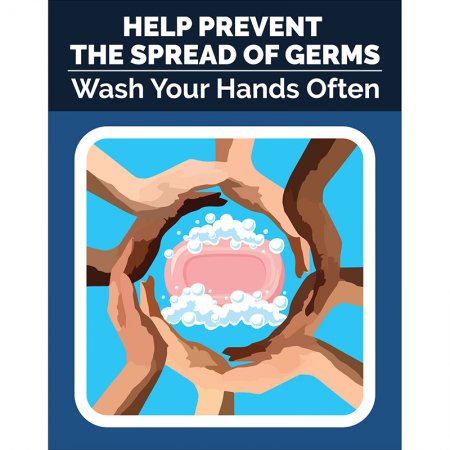 wash your hands poster covid