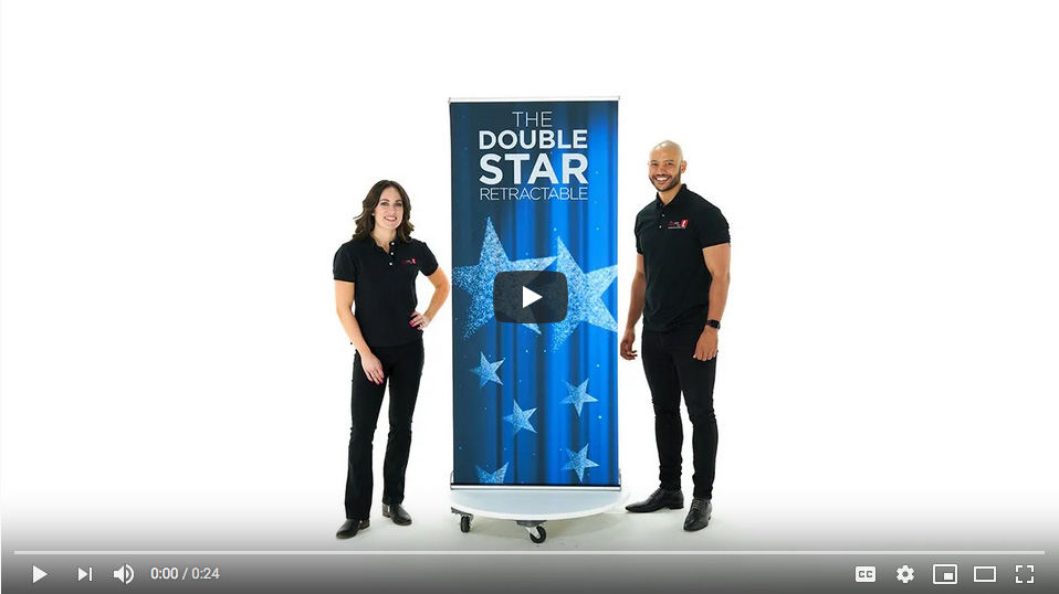 Double Star Double-Sided Retractable
