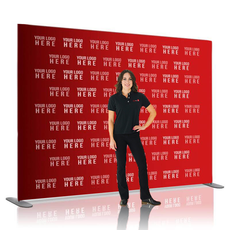 8' x 10' Fabric Stretch Display Step and Repeat